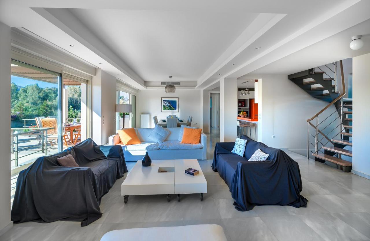 Legrena Beach Villa Sounion Exterior foto