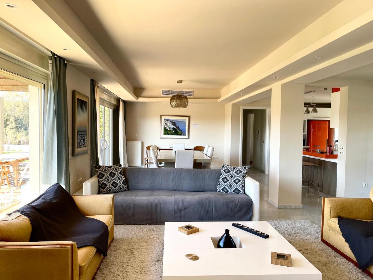 Legrena Beach Villa Sounion Exterior foto